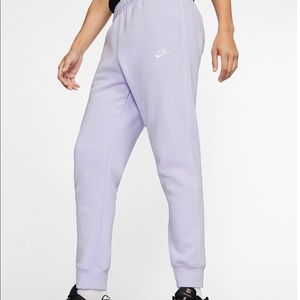 Nike lilac joggers Clearance